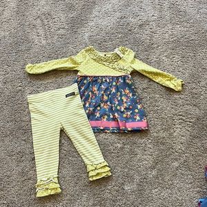 Matilda Jane, set color, light green, three piece set